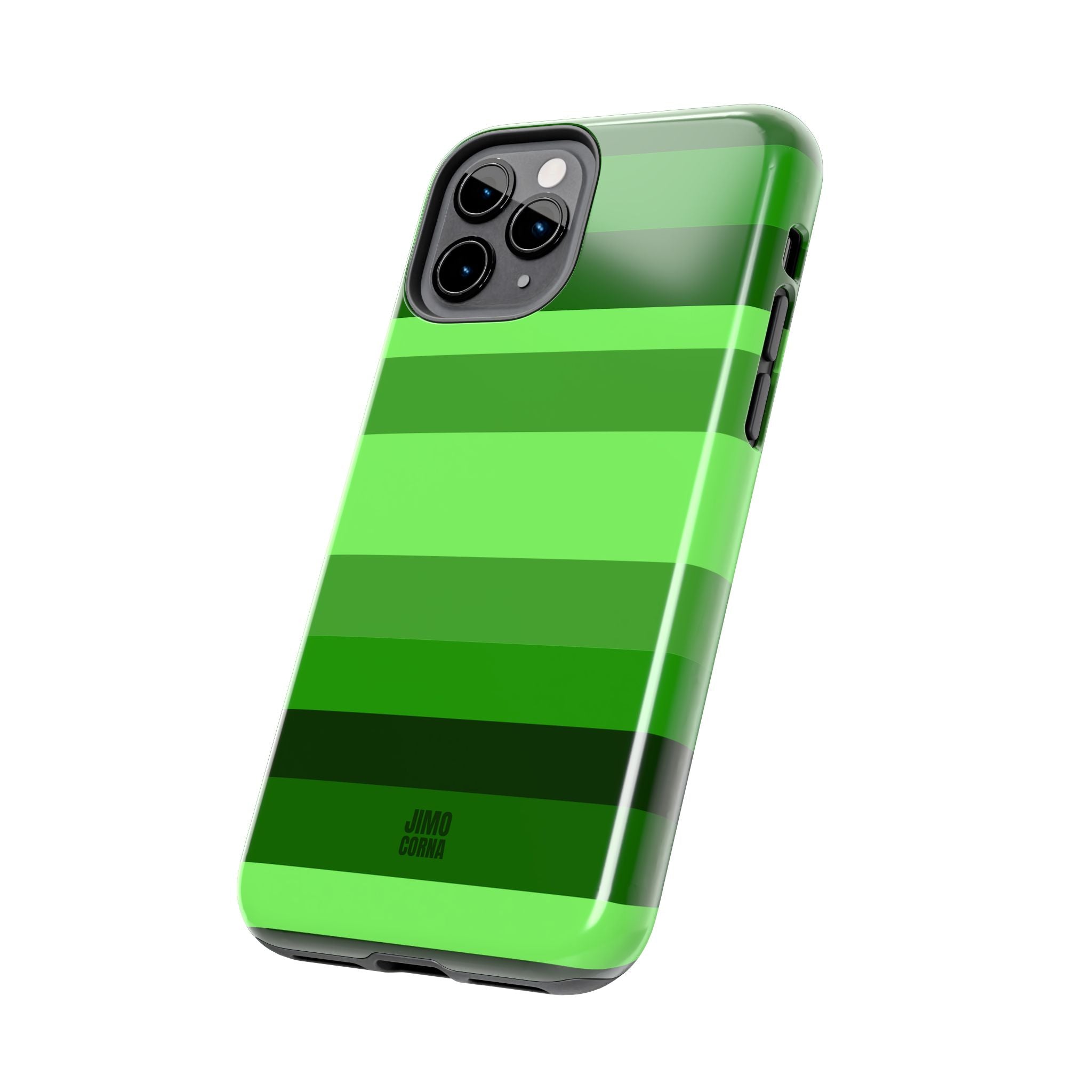 Matcha Stripe iPhone Case