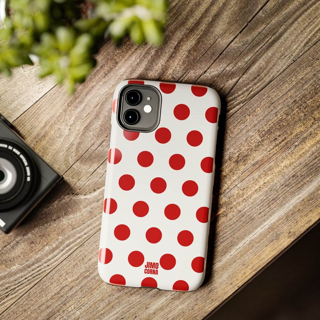 Big Polka Dot | White and Red