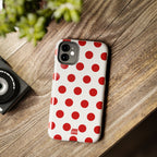 Big Polka Dot | White and Red