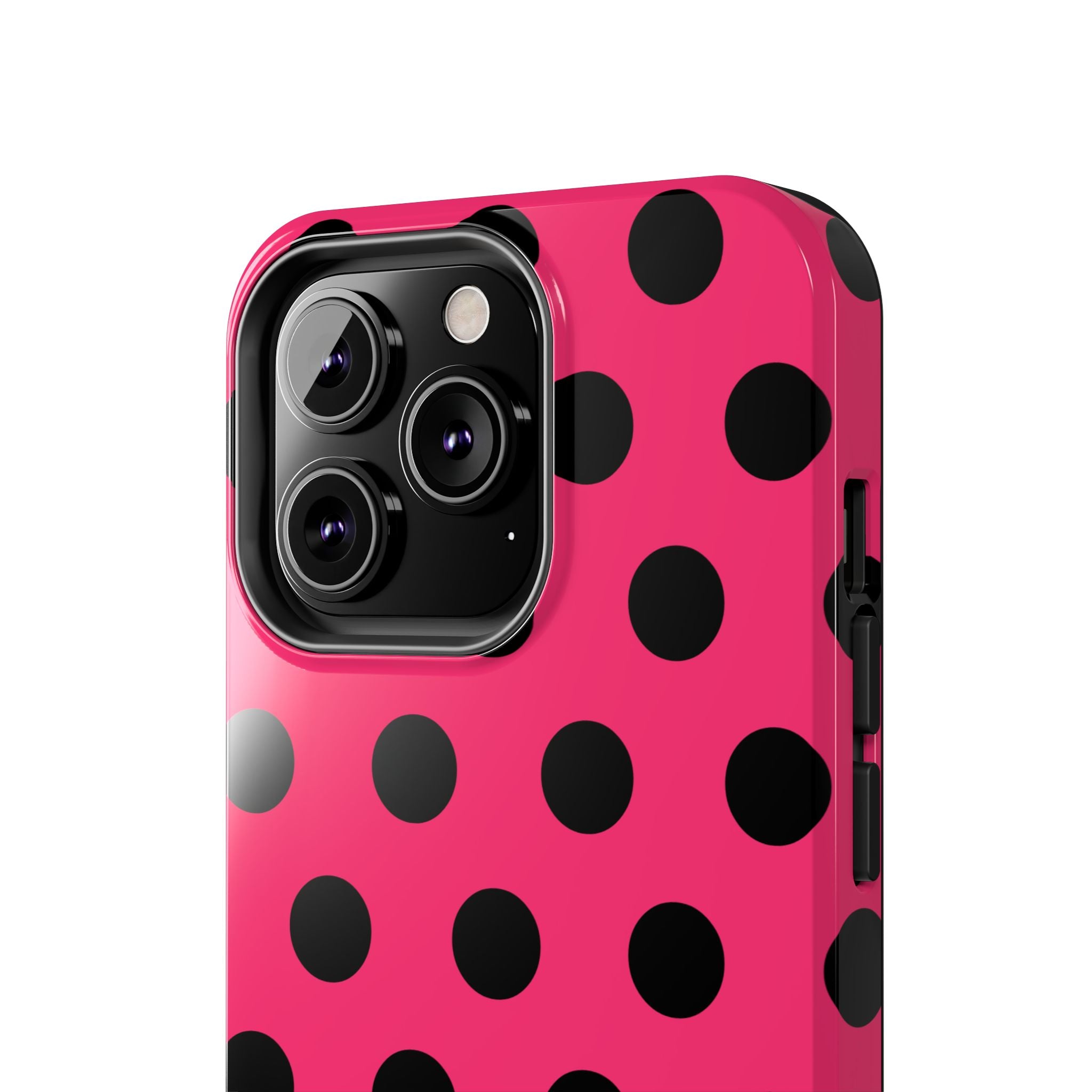 Big Polka Dot | Hot Pink and Black
