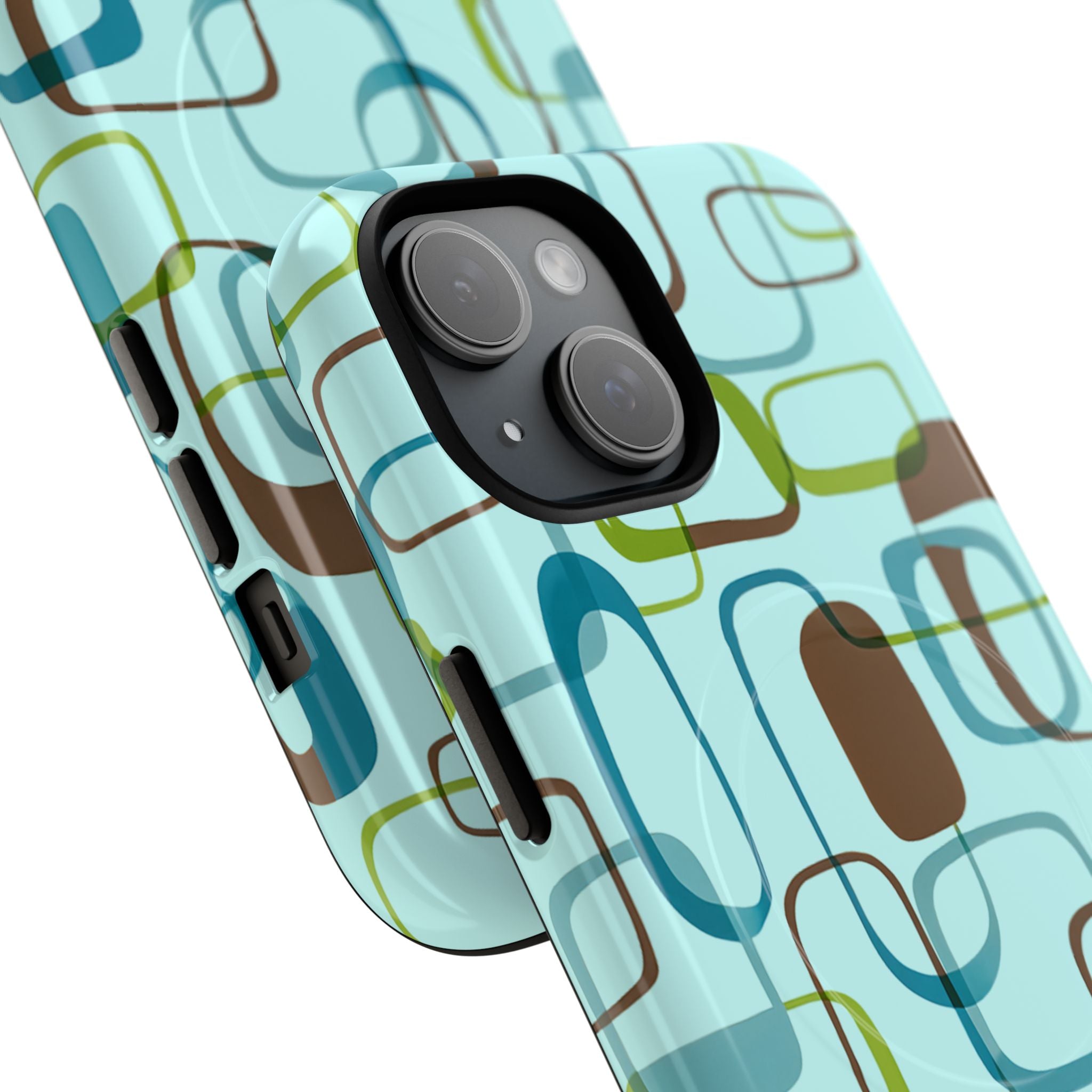 Coast Blocks MagSafe iPhone Case | Mint