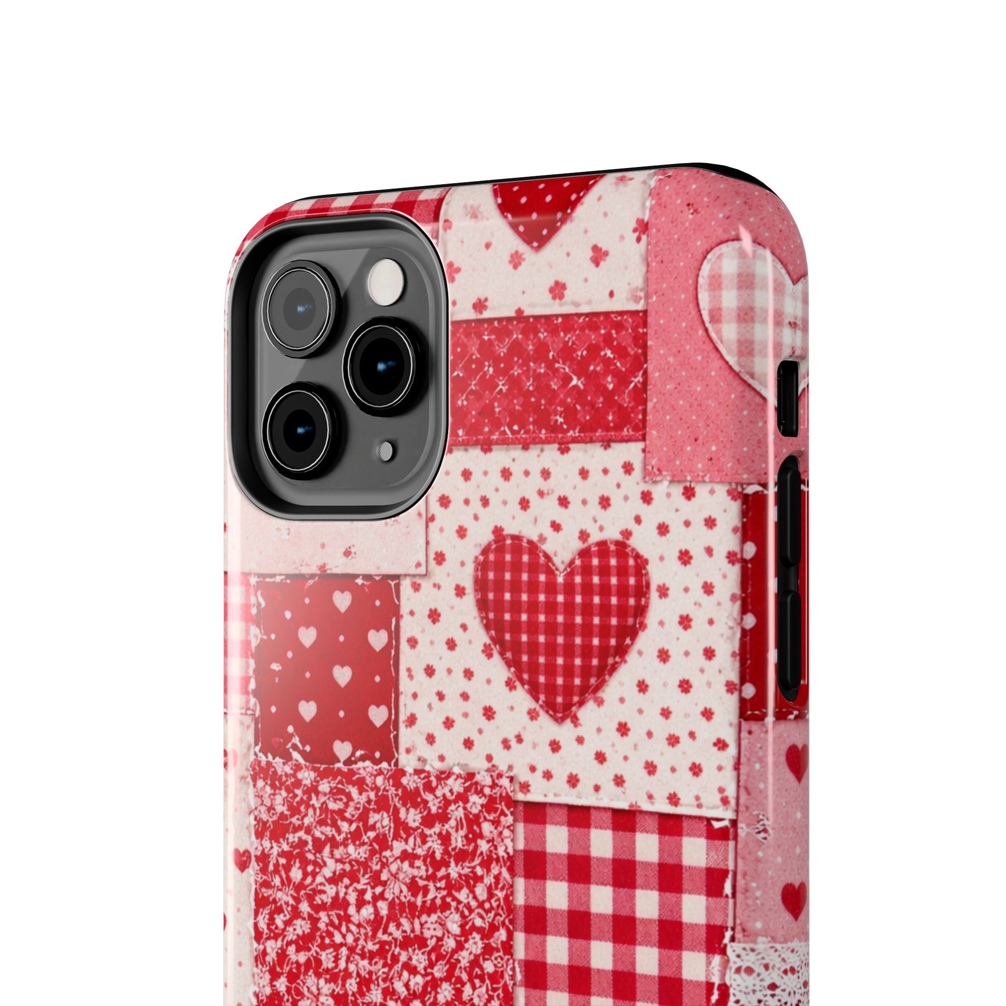 Patchwork Heart iPhone Case