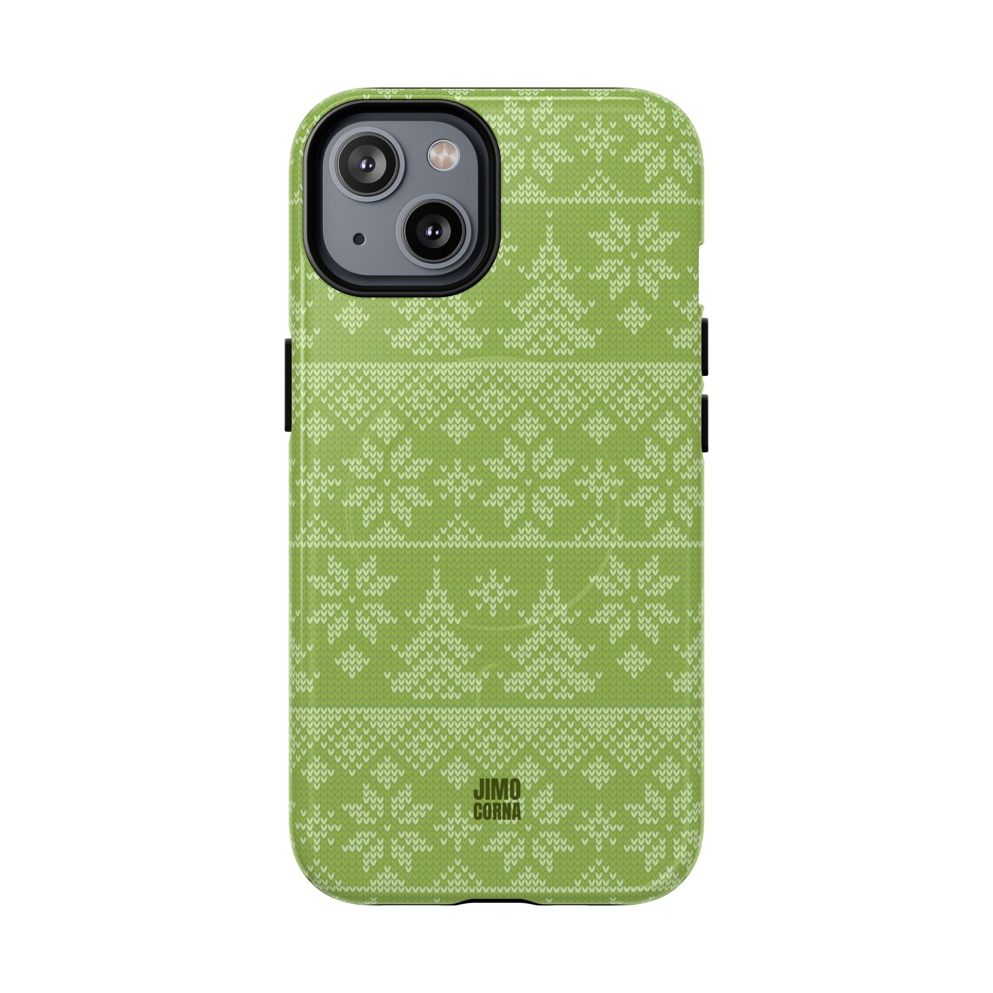 Holiday Knit | Green MagSafe iPhone Case