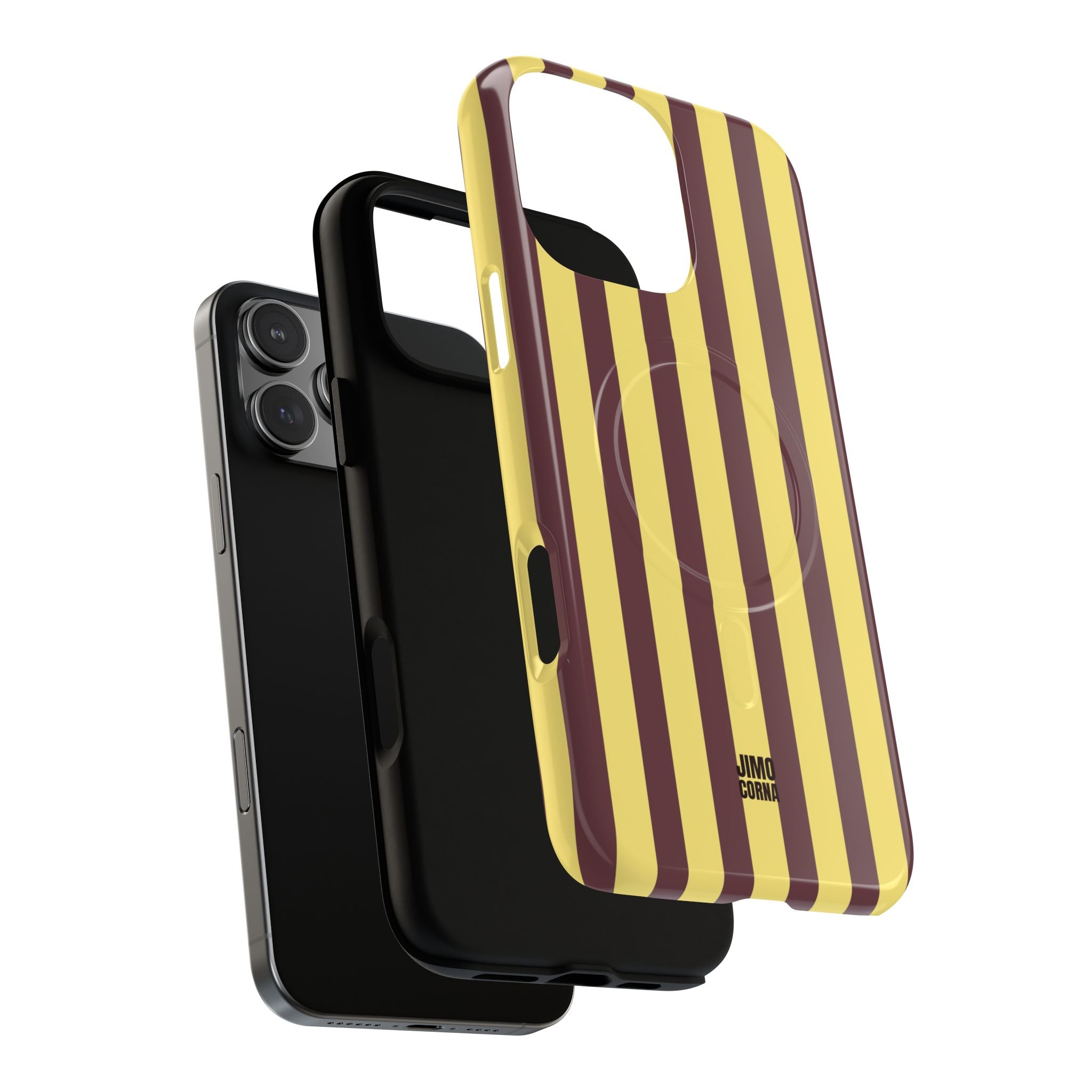 Bold Stripes MagSafe iPhone Case | Banana