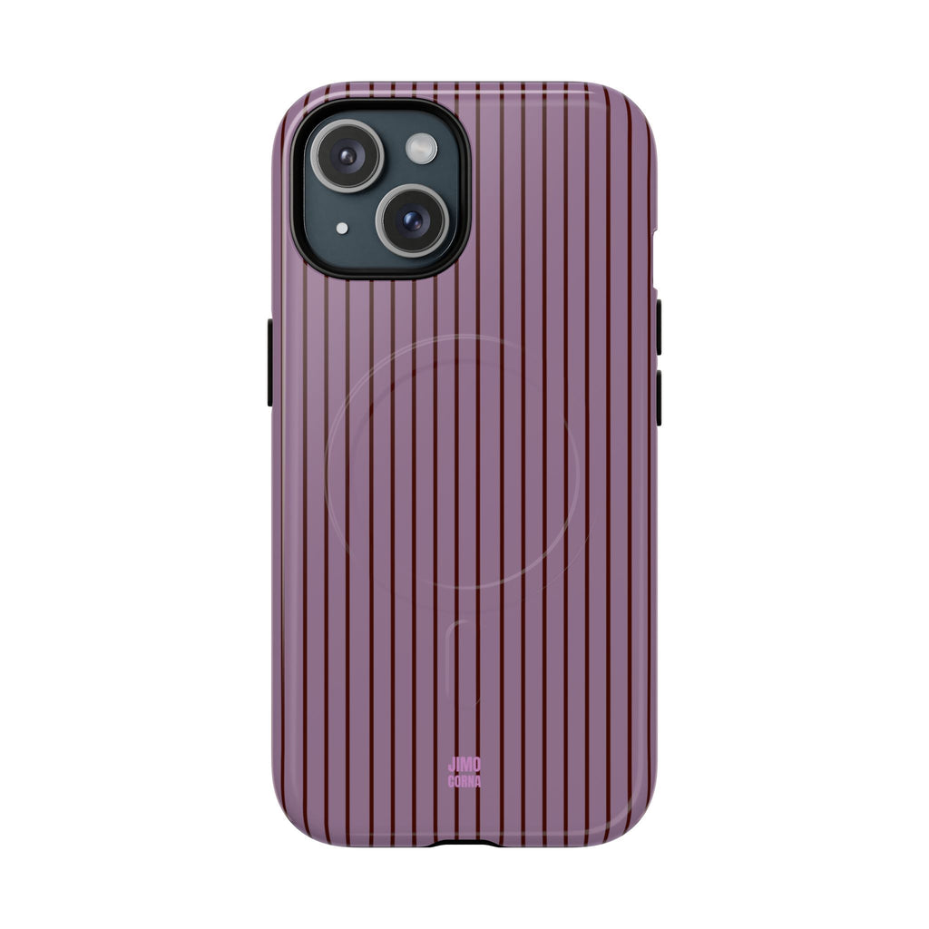 Plum Berry Soft Striped