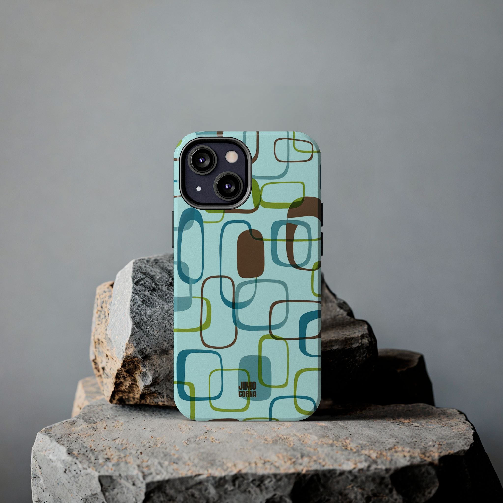 Coast Blocks iPhone Case | Mint