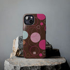 Spiral Pop iPhone Case | Brown
