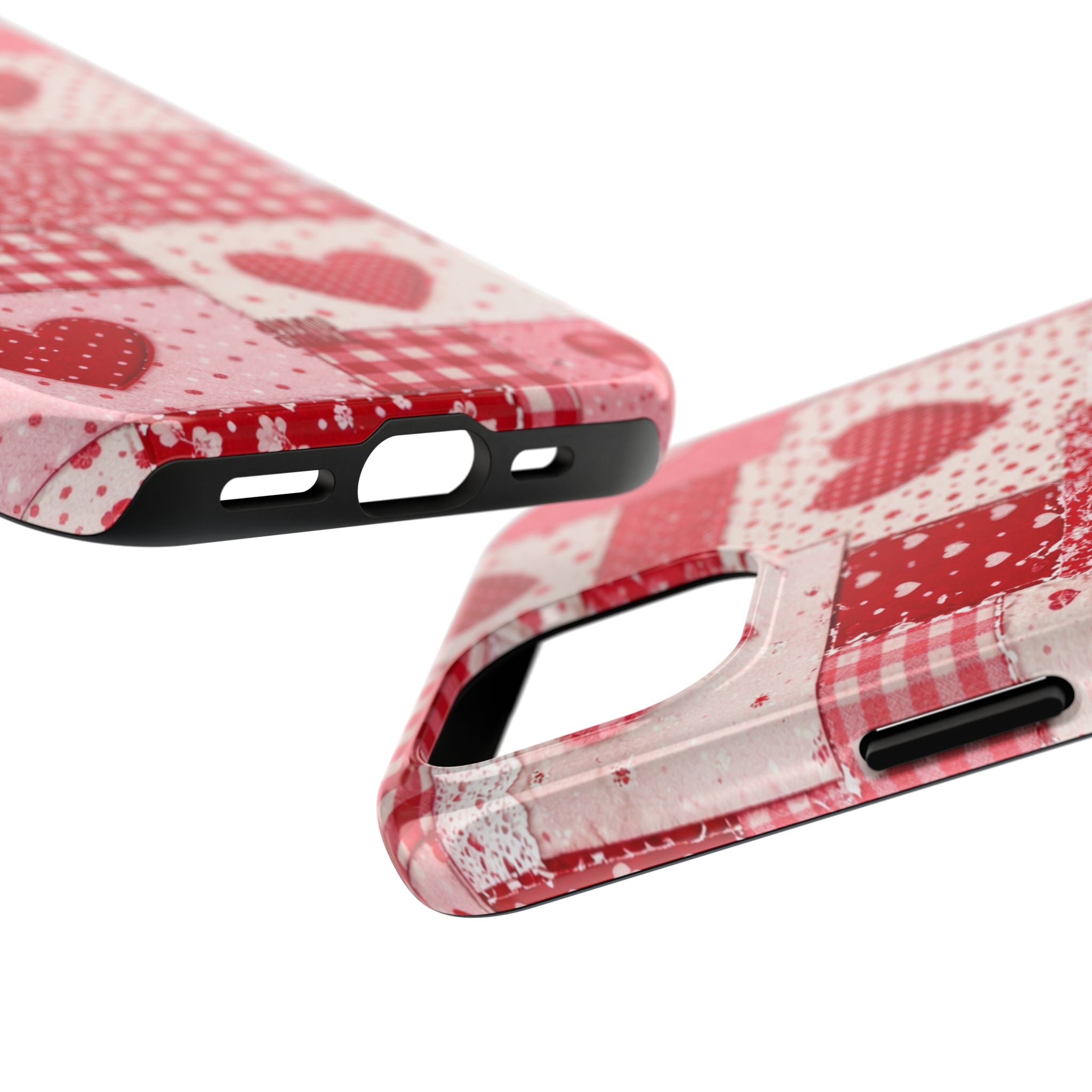 Patchwork Heart iPhone Case