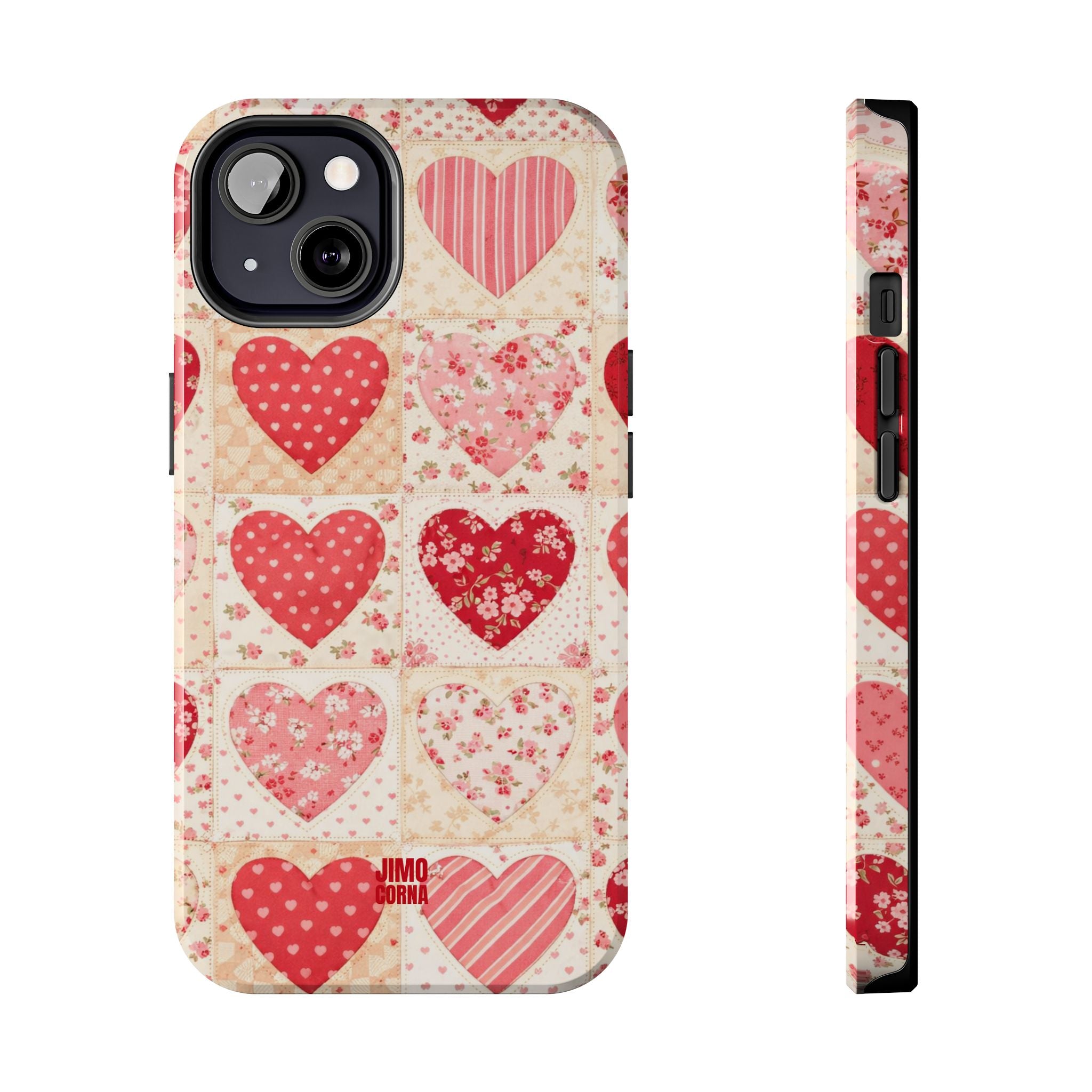 Sweetheart Patchwork iPhone Case