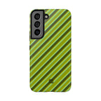 Angelina Stripes | Olive - iPhone Case