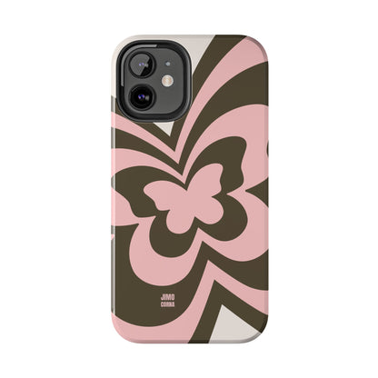 Pink Retro Butterfly