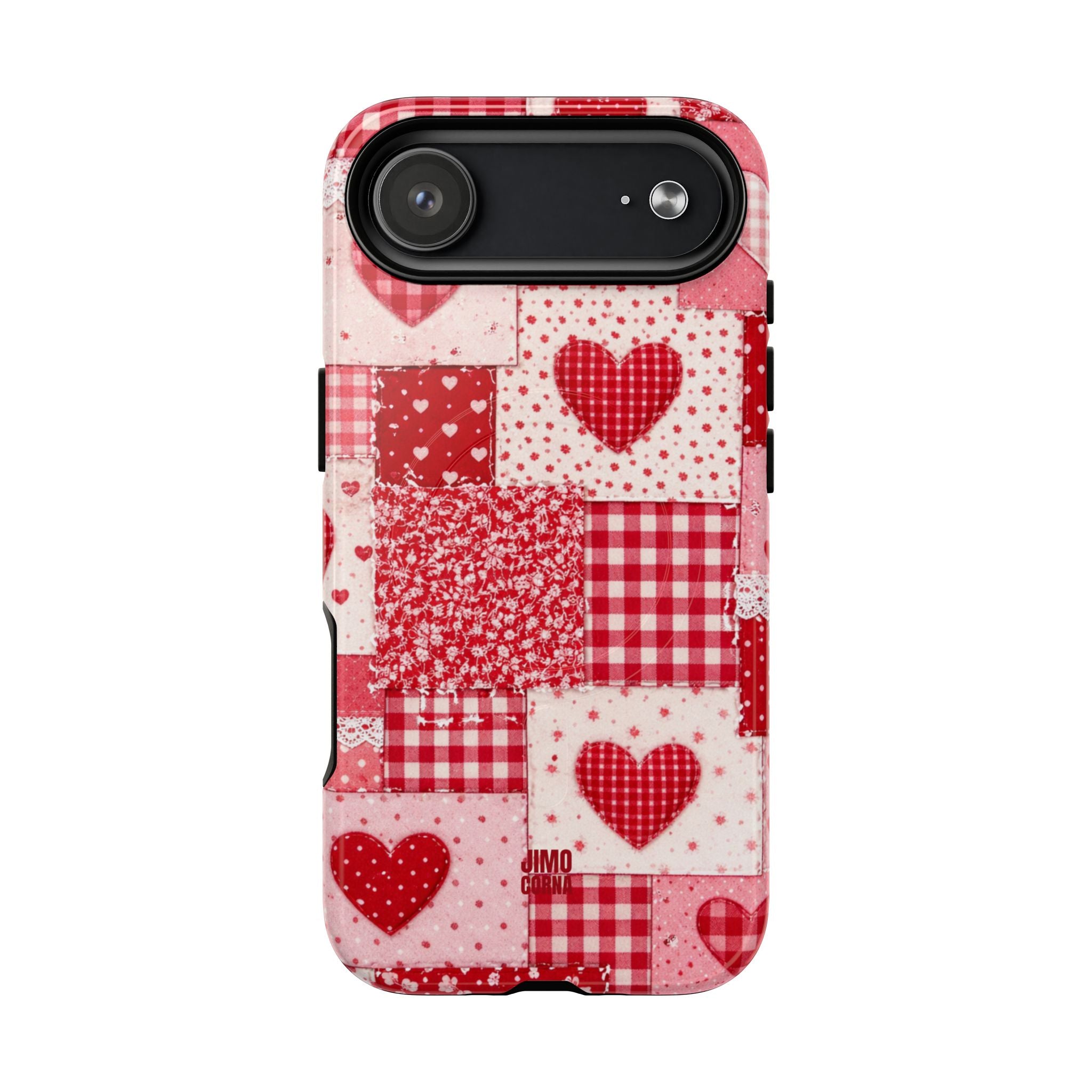 Patchwork Heart MagSafe iPhone Case