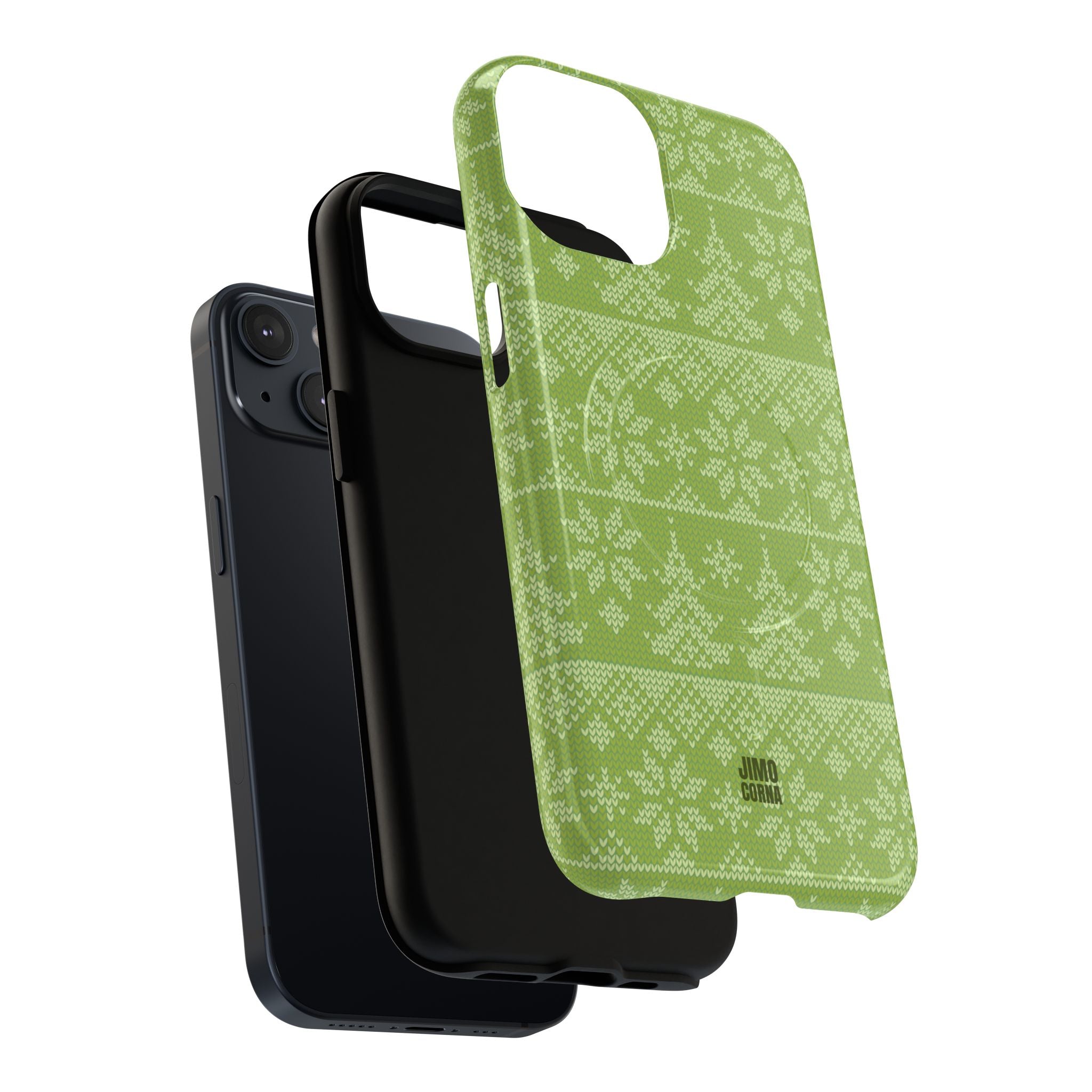 Holiday Knit | Green MagSafe iPhone Case