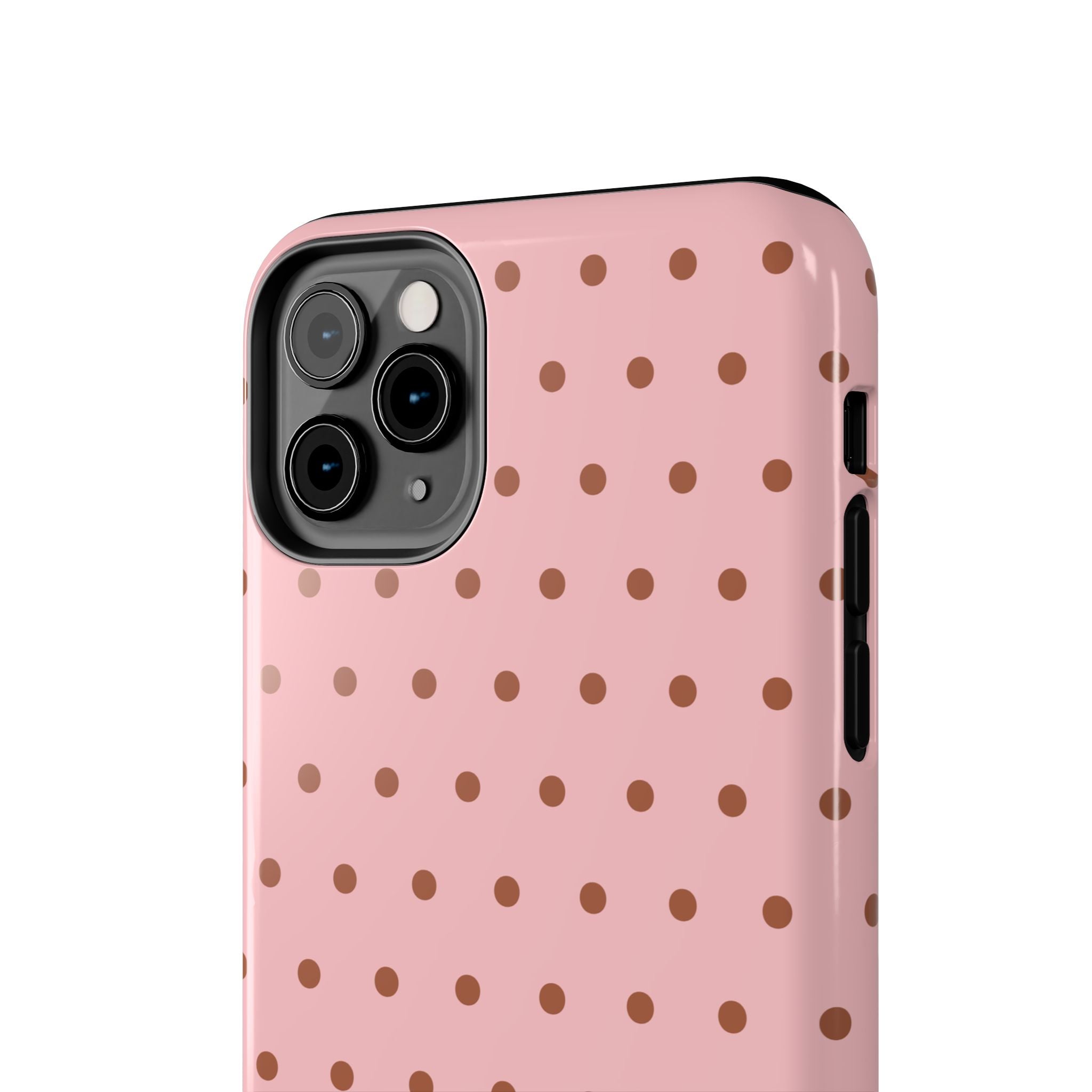 Polka Dot | Pink and Brown