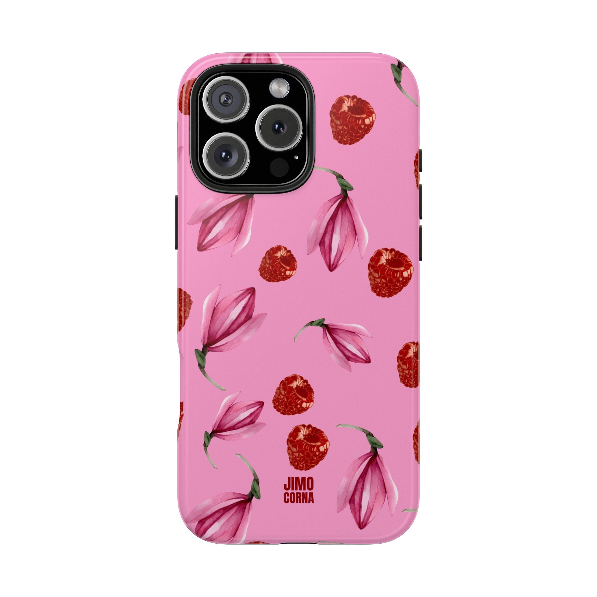 Raspberries and Flowers