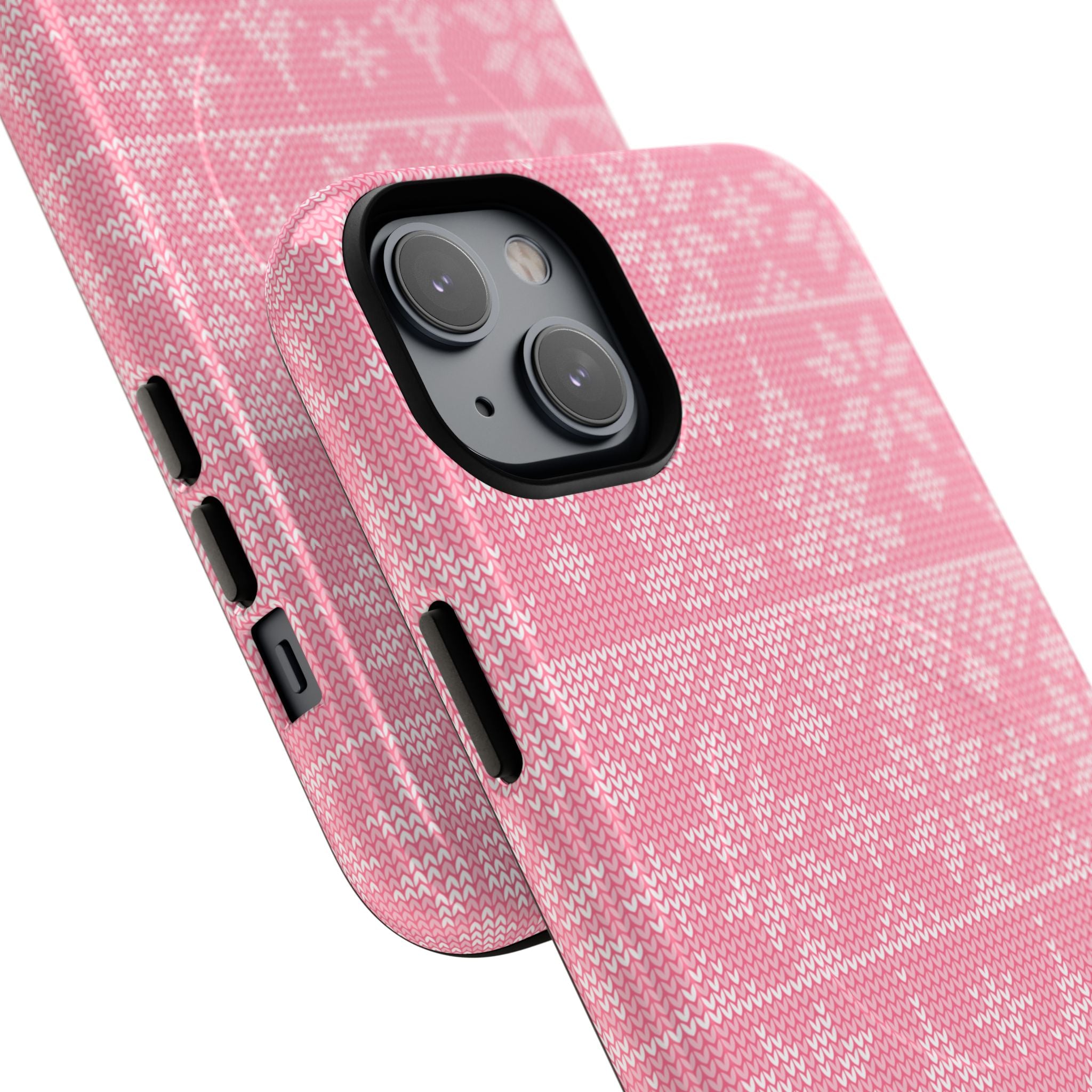 Holiday Knit | Pink MagSafe iPhone Case
