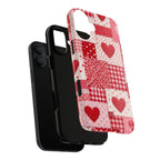 Patchwork Heart MagSafe iPhone Case