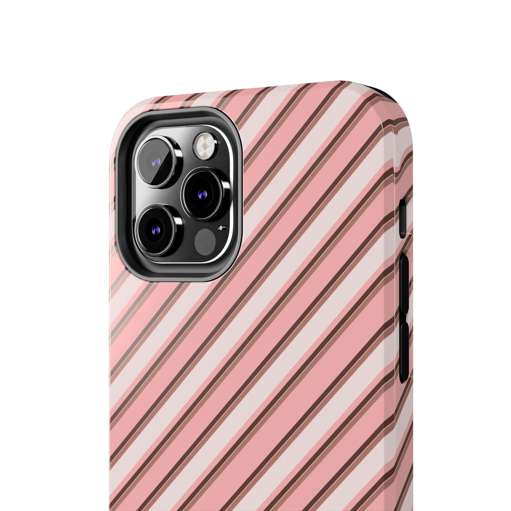 Angelina Stripes | Pink - iPhone Case