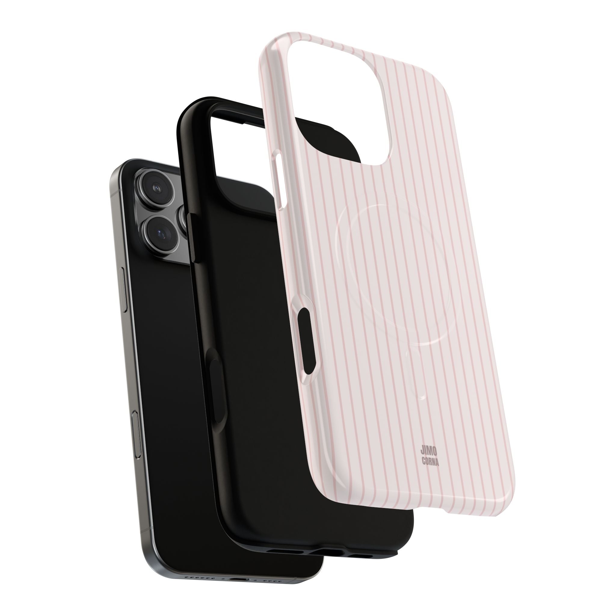 Baby Pink Soft Striped