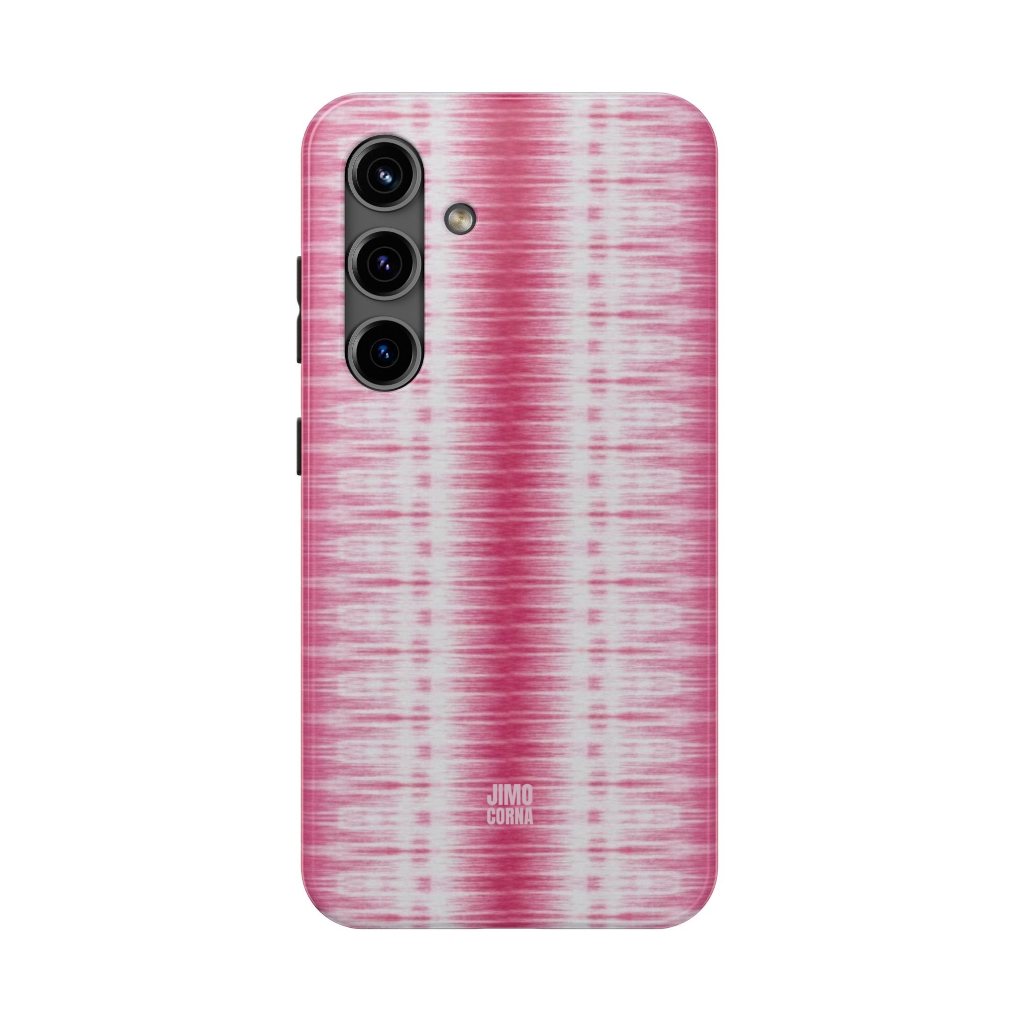 Pink Woven Texture Samsung Galaxy Case