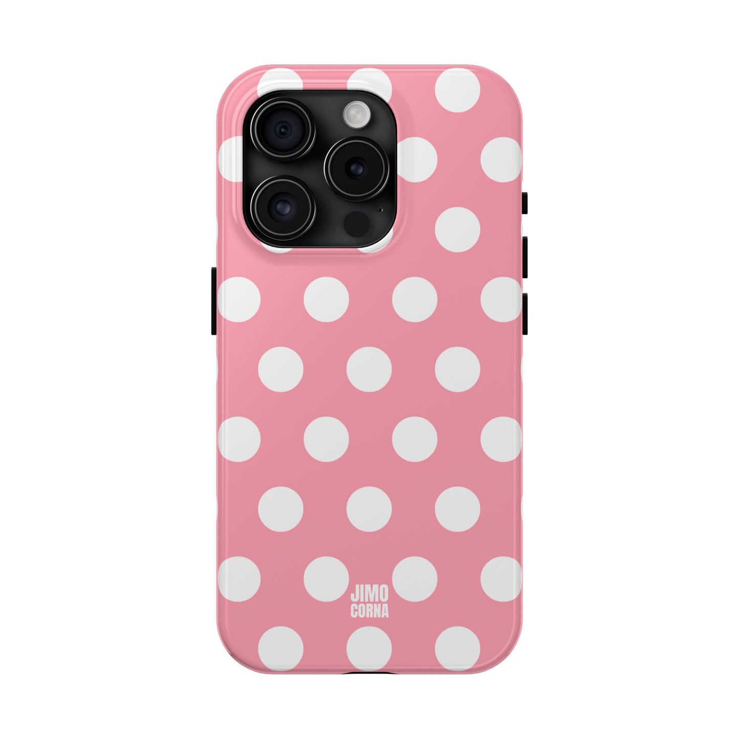 Big Polka Dot | Pink and White