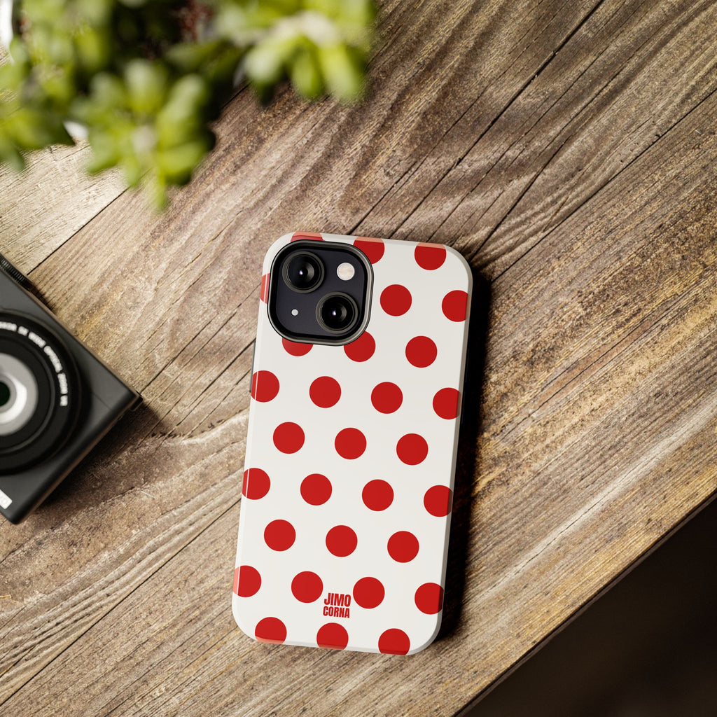 Big Polka Dot | White and Red