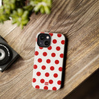 Big Polka Dot | White and Red