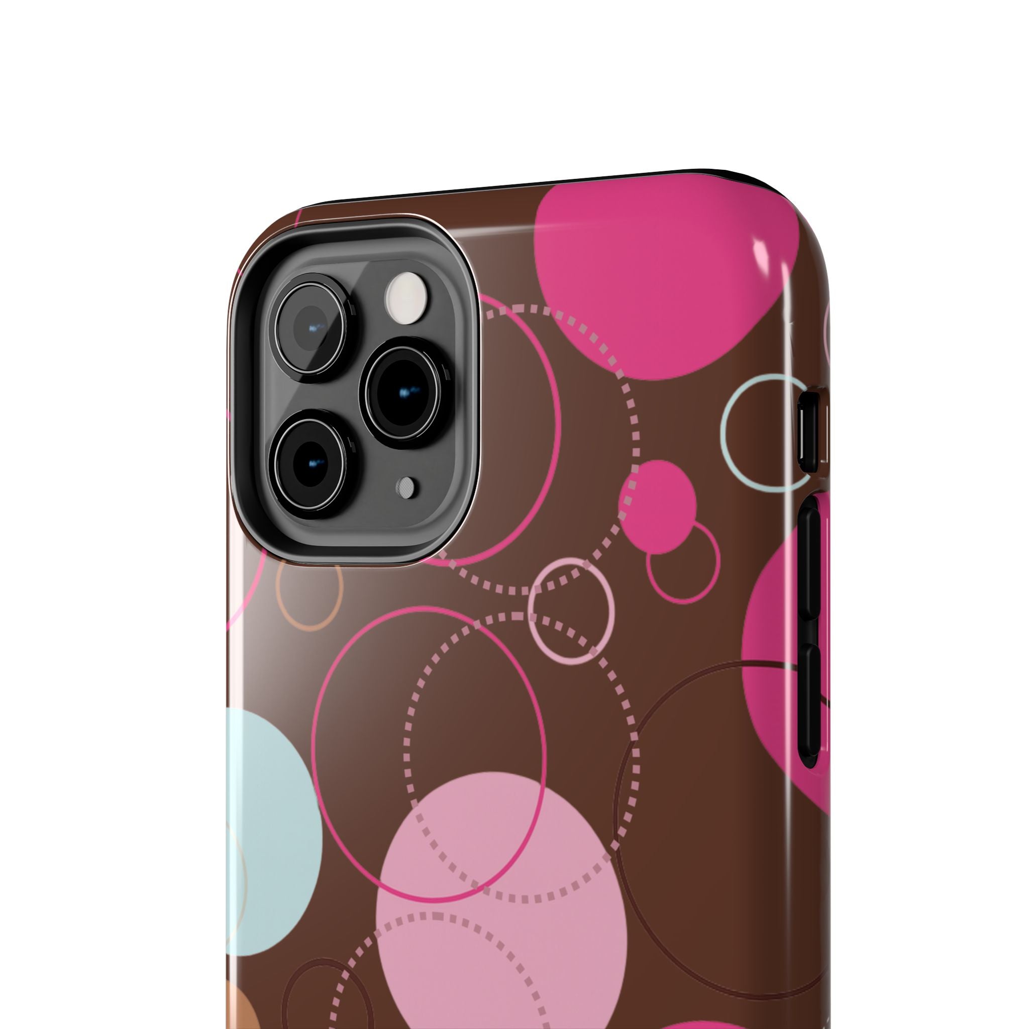 Spiral Pop iPhone Case | Brown