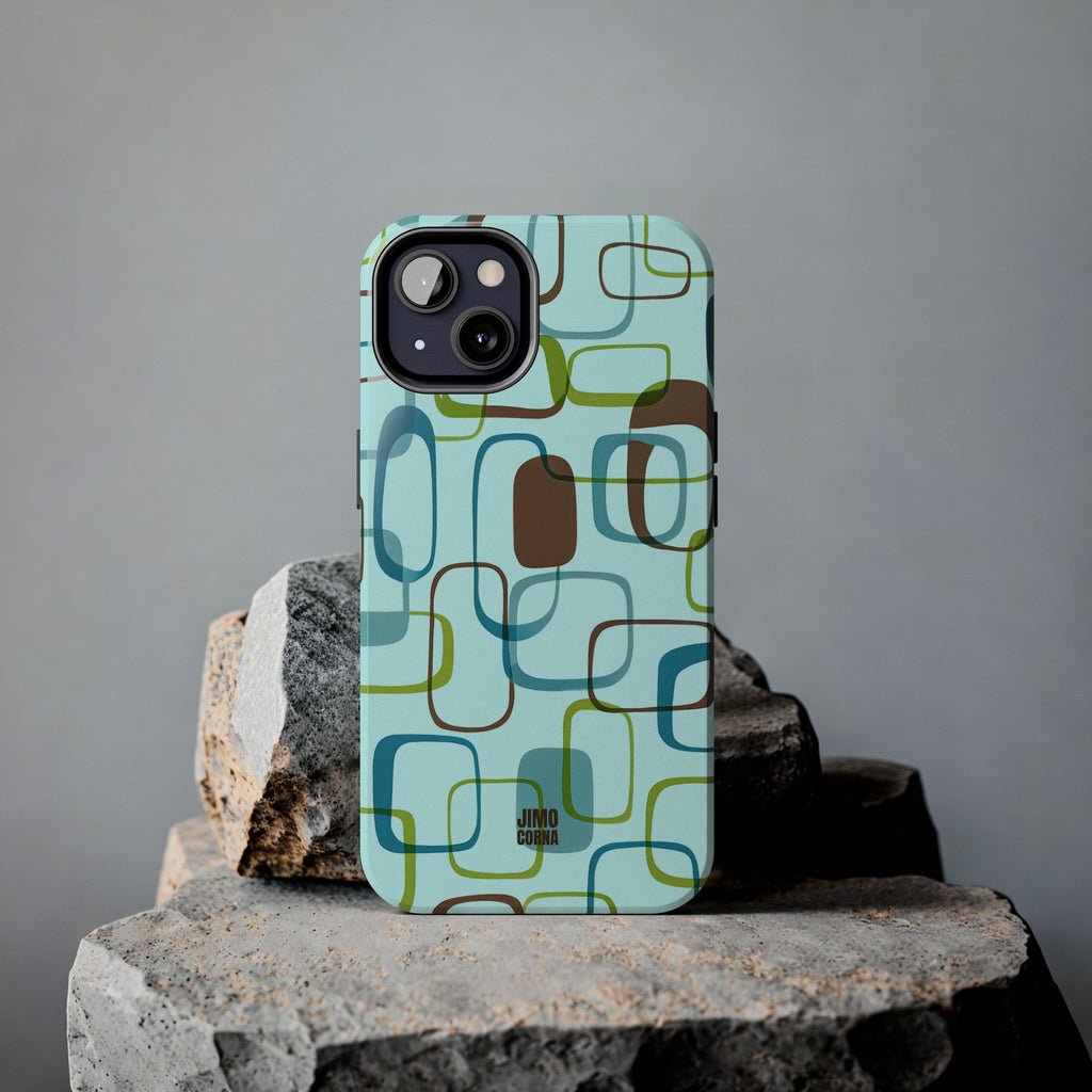 Coast Blocks iPhone Case | Mint