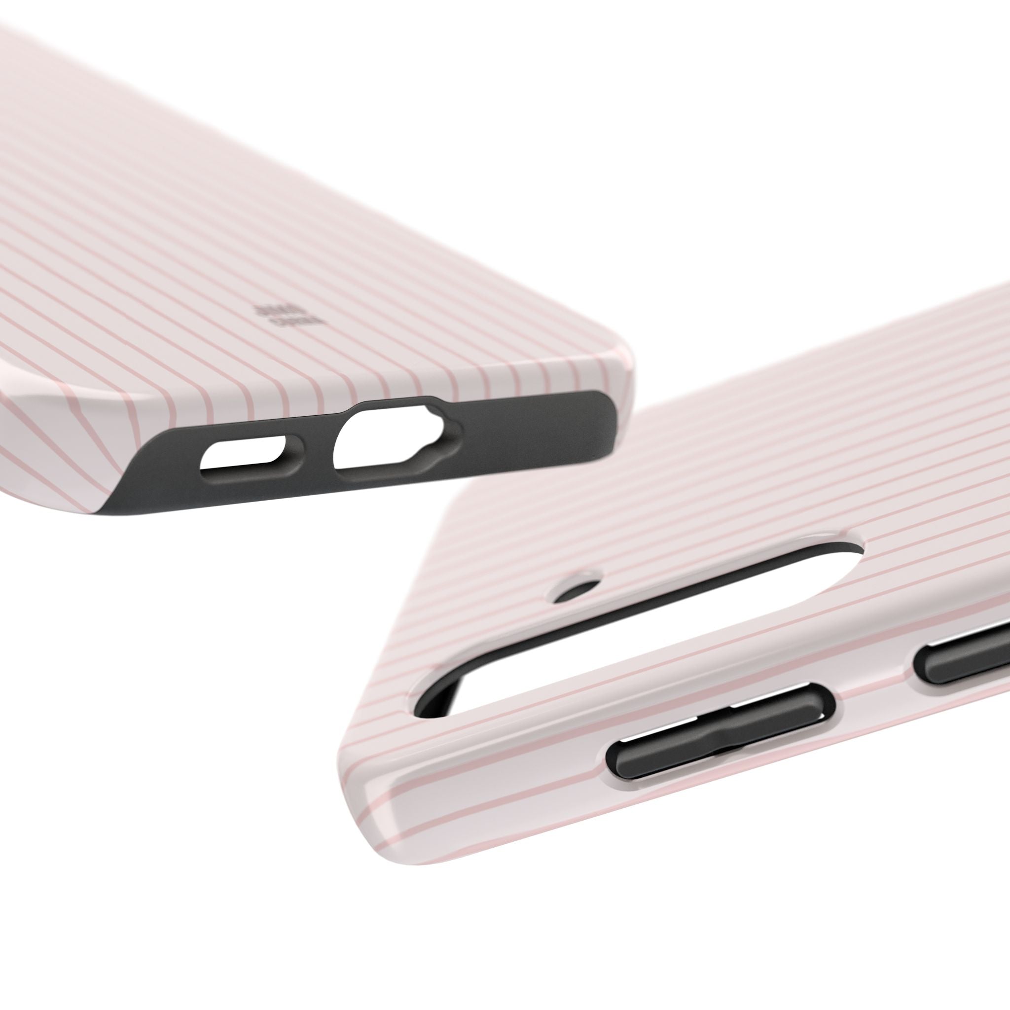Baby Pink Soft Stripes