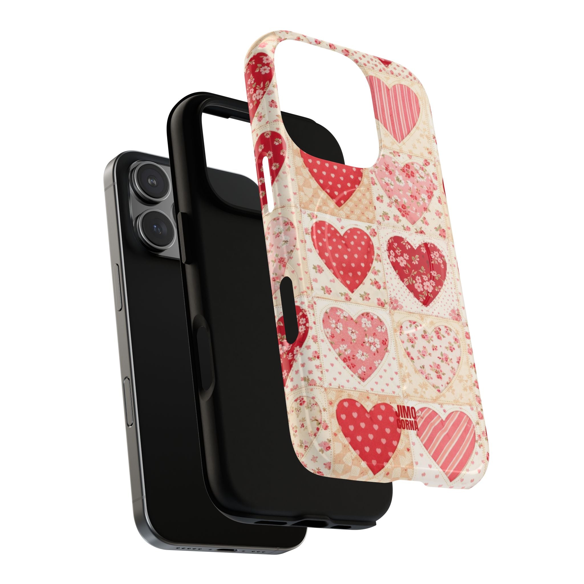 Sweetheart Patchwork MagSafe iPhone Case