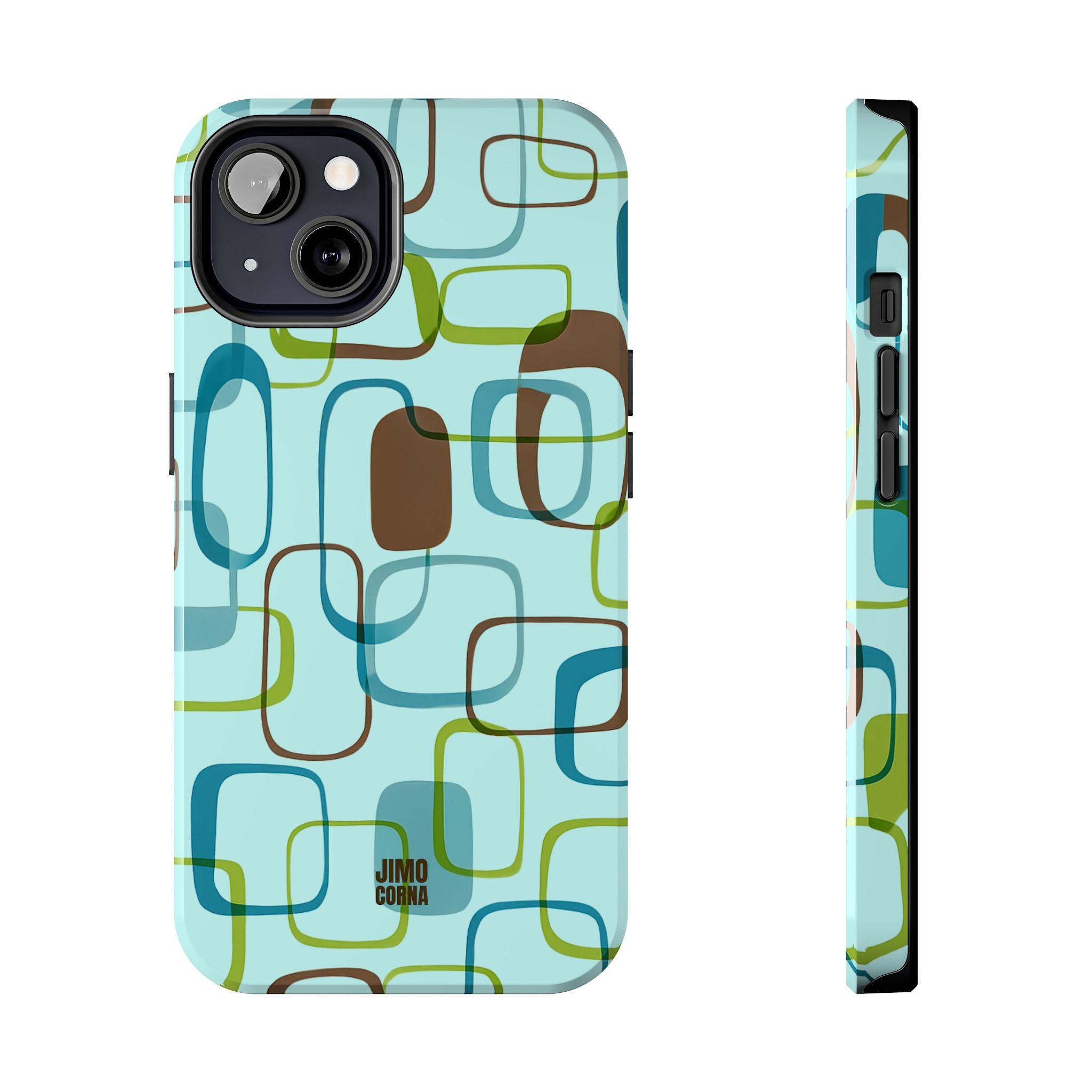 Coast Blocks iPhone Case | Mint
