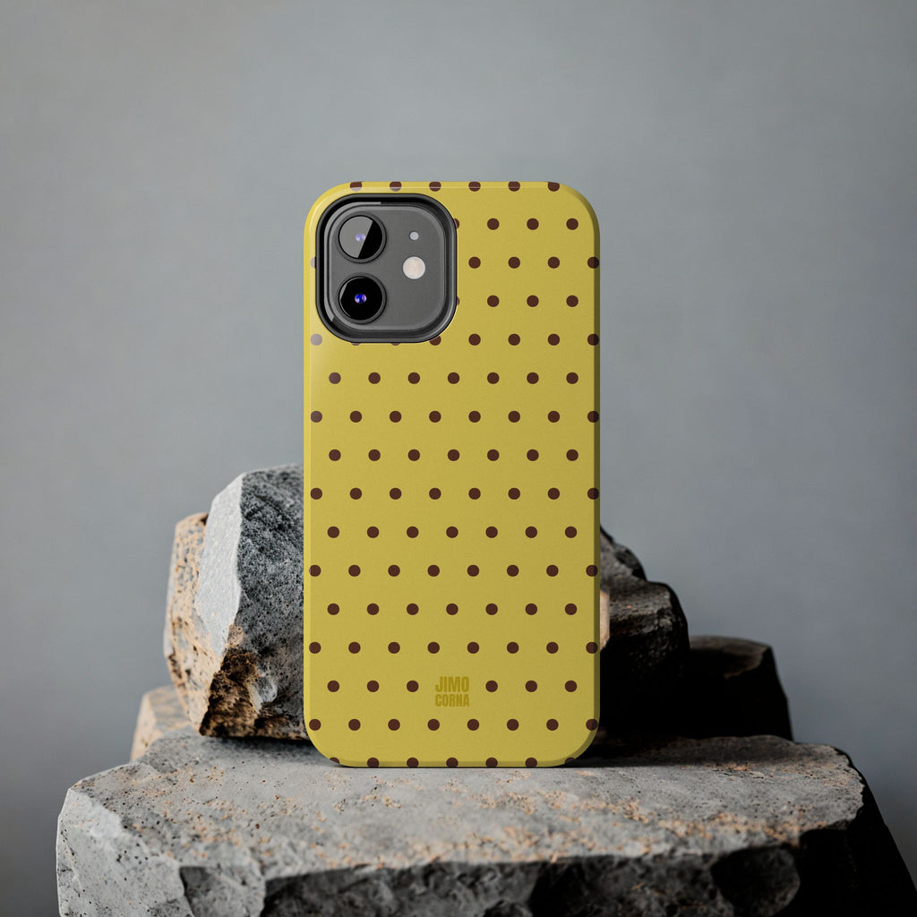 Polka Dot | Yellow and Brown