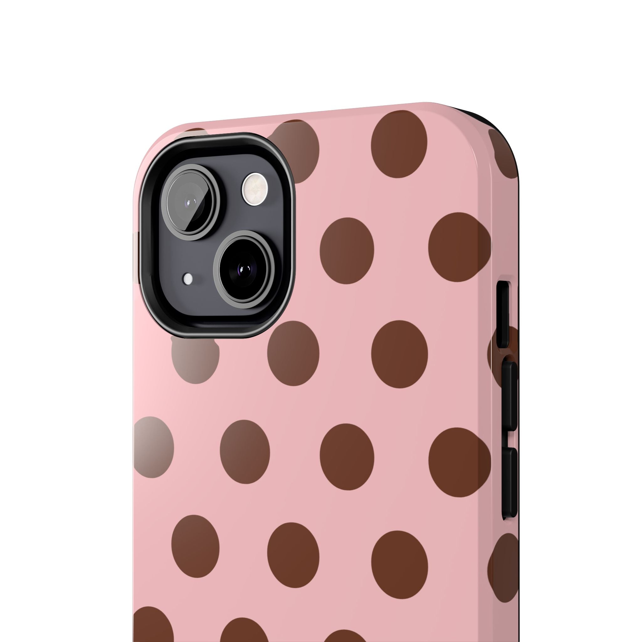 Big Polka Dot | Pink and Brown