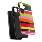 Berry Citrus Stripe Samsung Galaxy Case