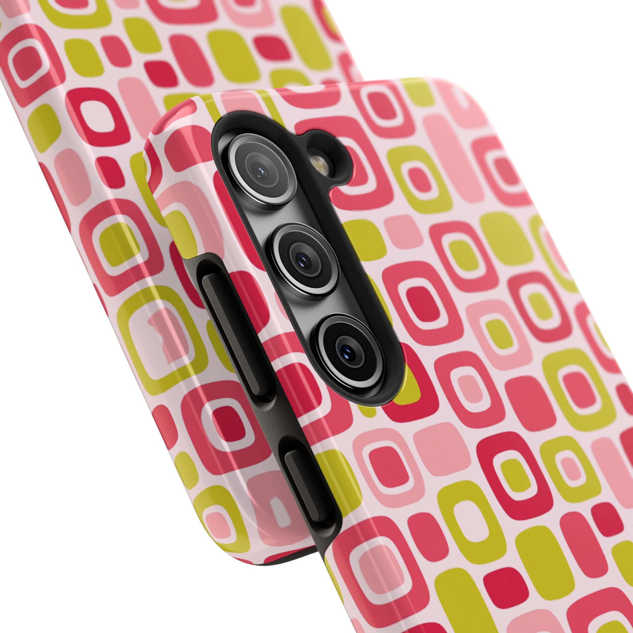 Bubble Pop Geometry iPhone Case