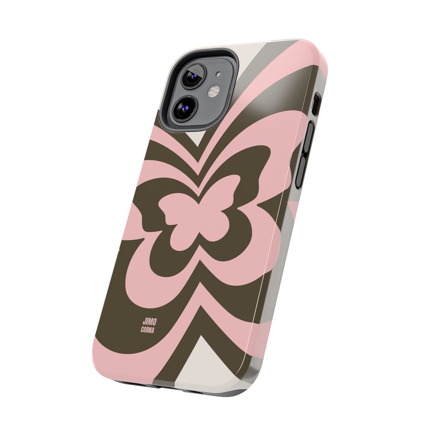 Pink Retro Butterfly