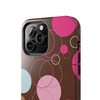 Spiral Pop iPhone Case | Brown