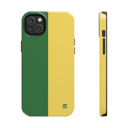 Green and Yellow Color Block