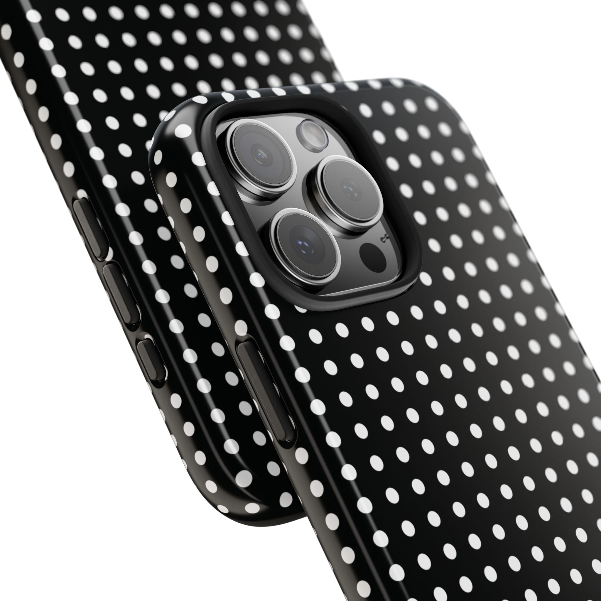 Black Polka Dot