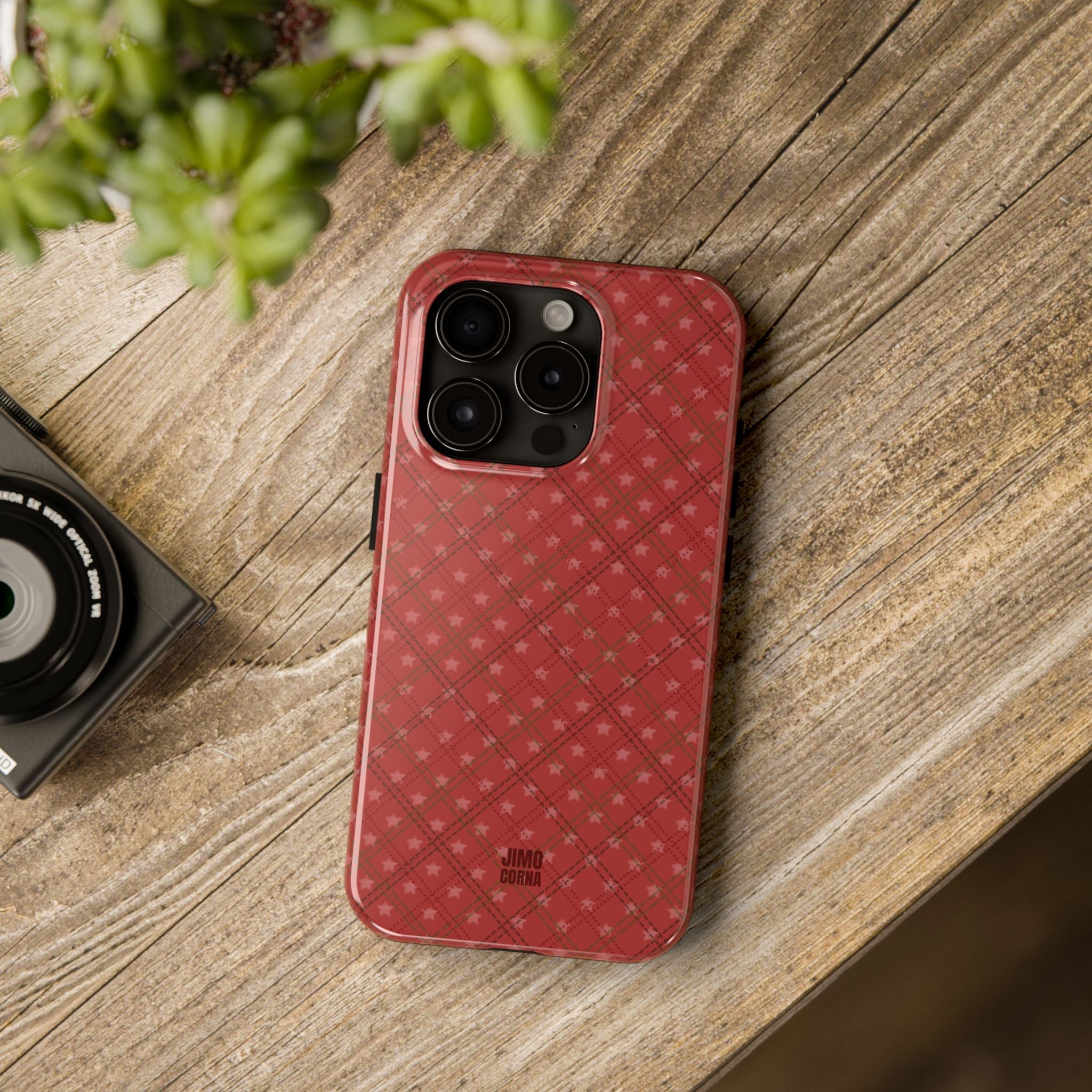Starry Plaid iPhone Case