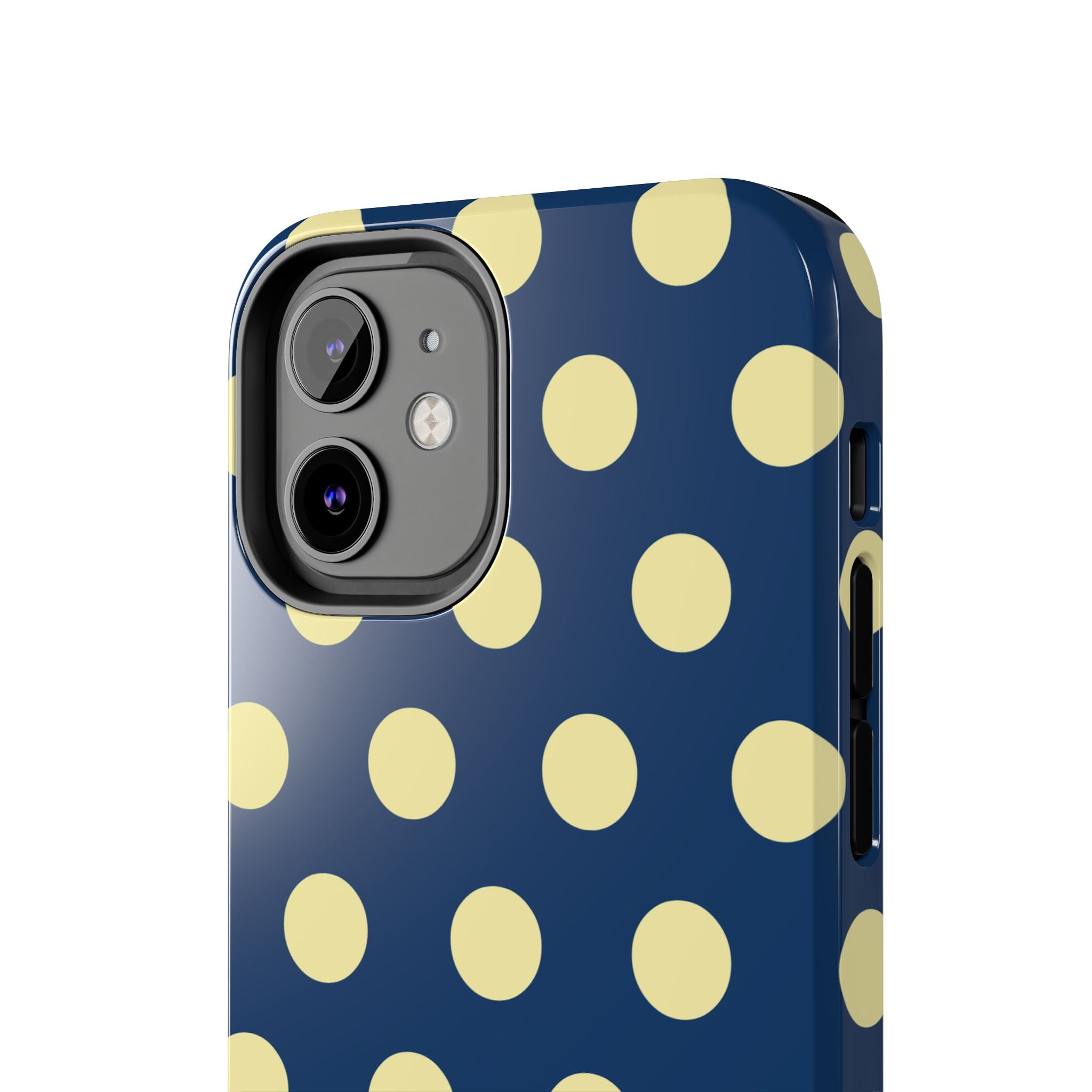 Big Polka Dot | Blue and Cream