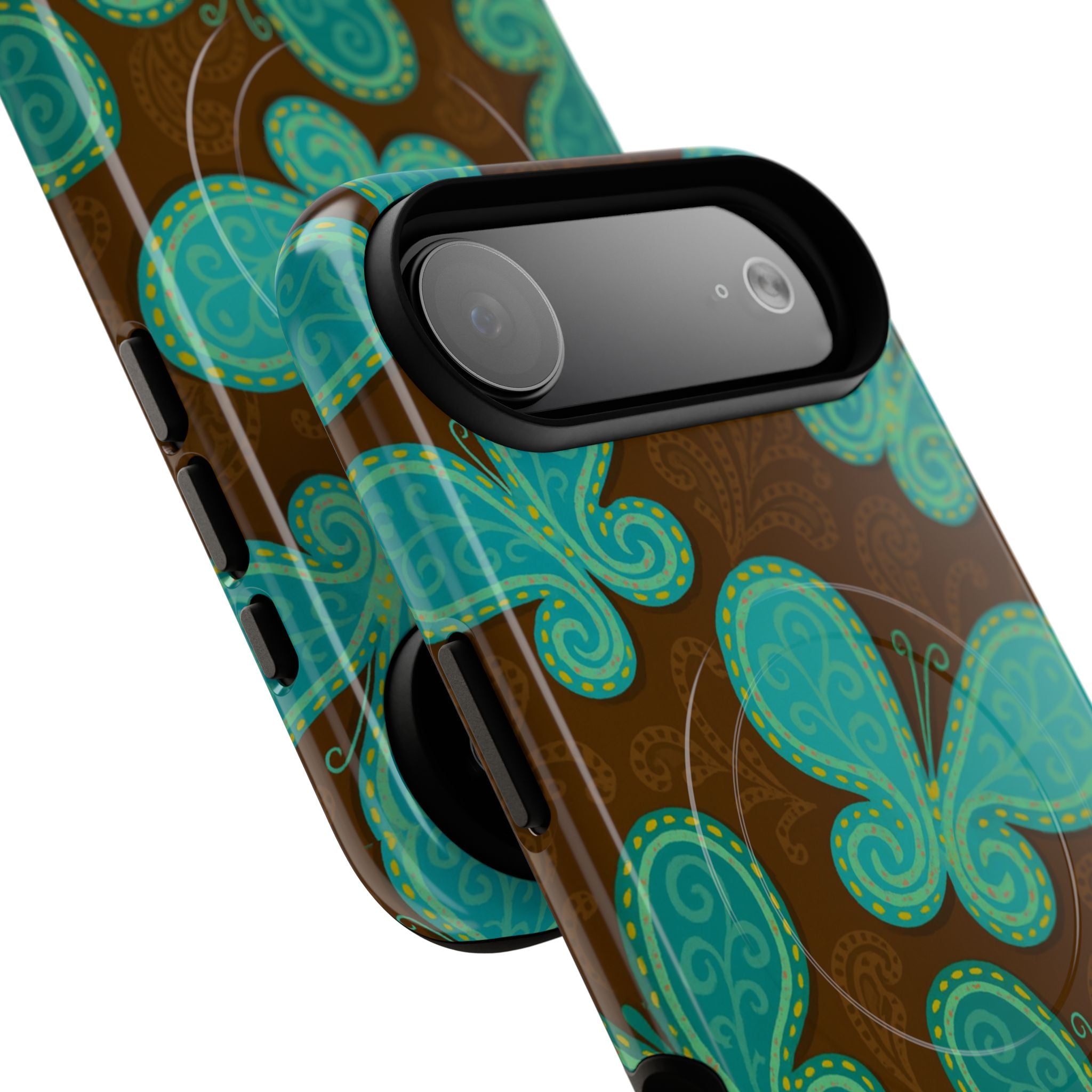Cocoa Breeze Butterflies MagSafe iPhone Case