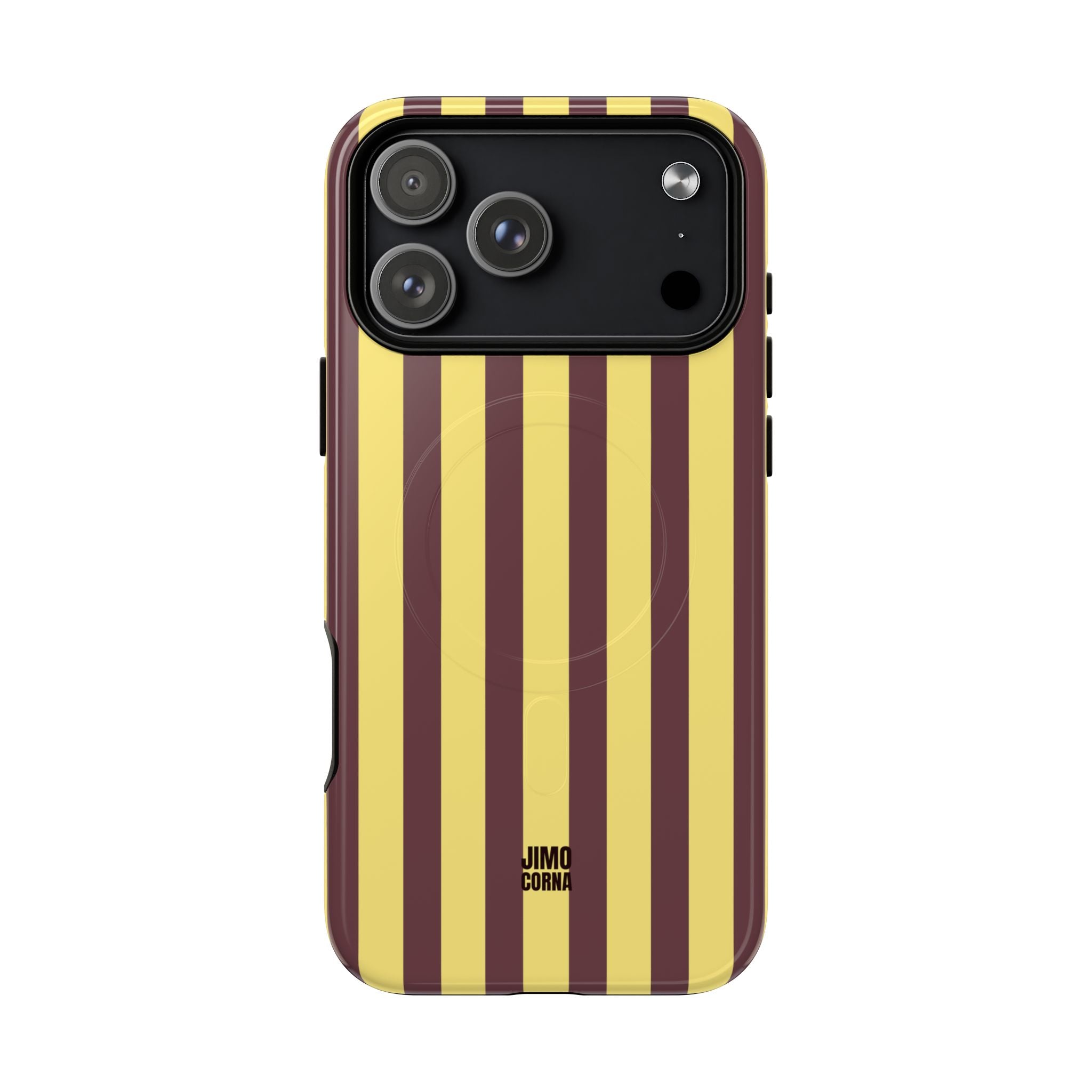 Bold Stripes MagSafe iPhone Case | Banana