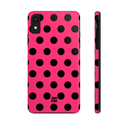 Big Polka Dot | Hot Pink and Black