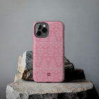 Holiday Knit | Pink iPhone Case