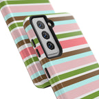 Sweet Candy Stripes Samsung Galaxy Case