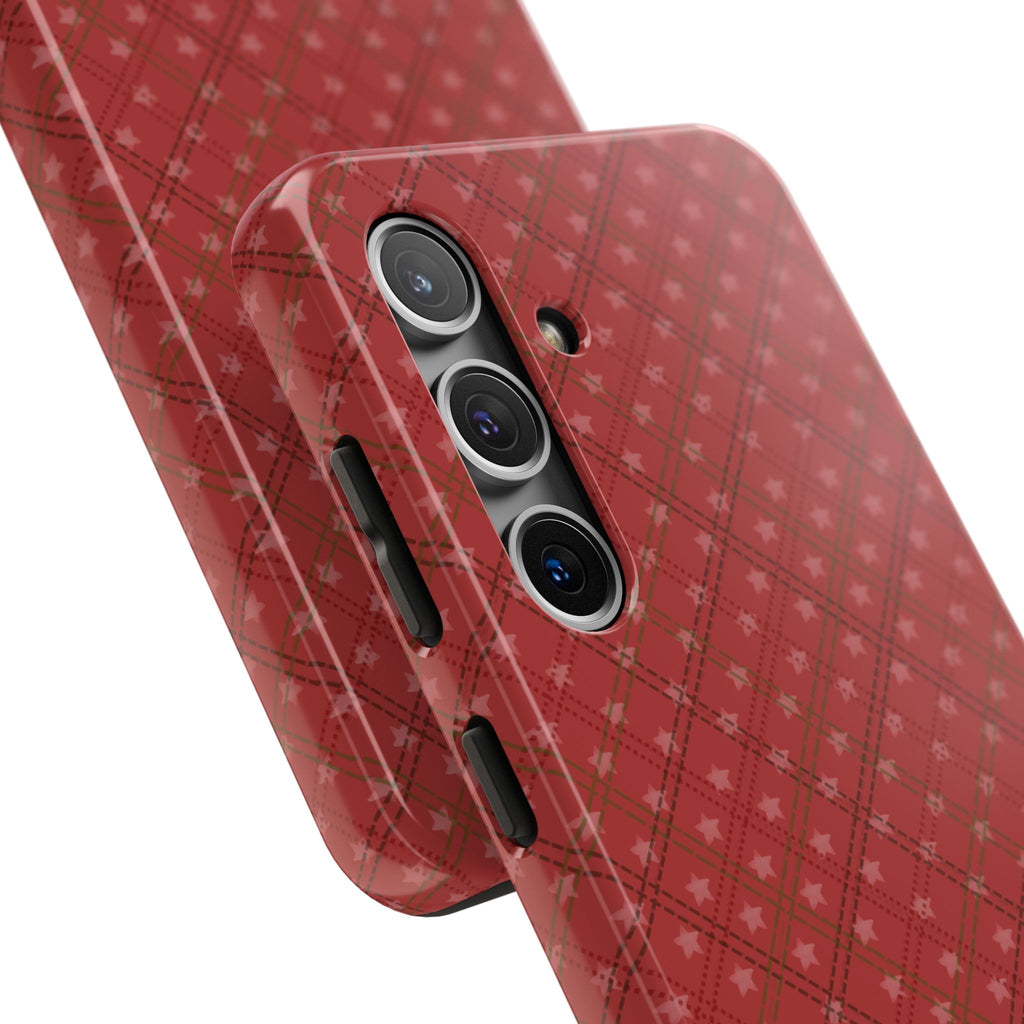 Starry Plaid Samsung Galaxy Case