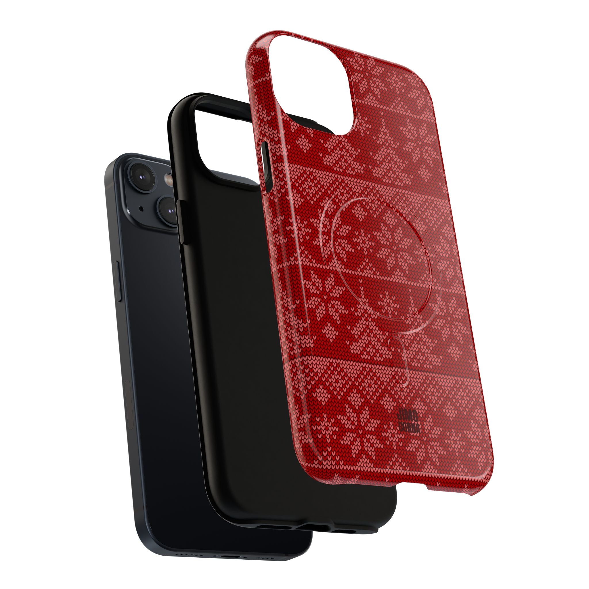 Holiday Knit | Red MagSafe iPhone Case