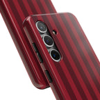 Bold Stripes Samsung Galaxy Case | Cherry